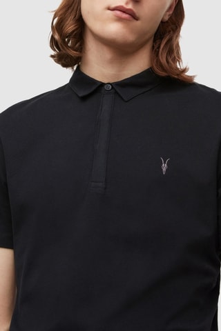 Polo en coton biologique - Noir