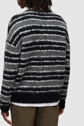 Camisola em lã e alpaca - Preto