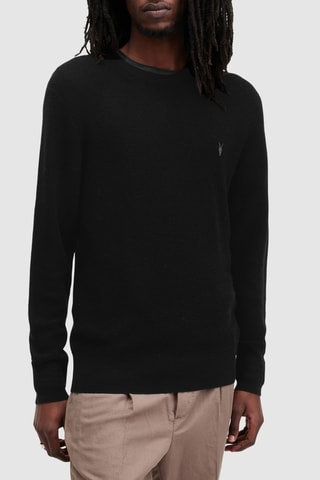 Camisola de lã - Preto