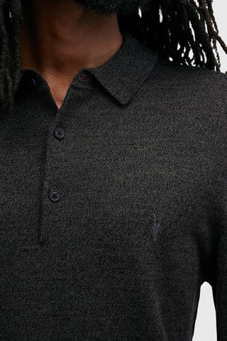 Camisola slim em lã - Cinzento-escuro