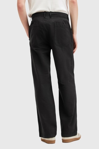Calças relaxed em algodão biológico Brace - Preto