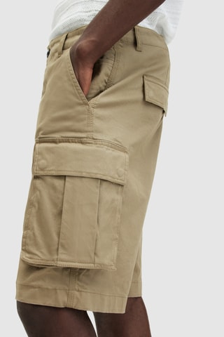Bermudas relaxed em algodão biológico Robin - Caqui
