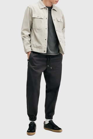 Jogger em algodão biológico Hawthorne - Preto
