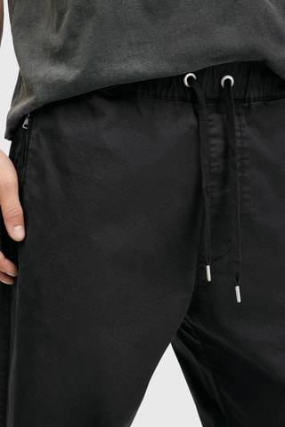 Jogger em algodão biológico Hawthorne - Preto