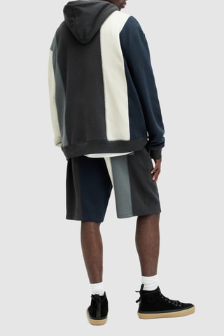 Bermudas em algodão biológico - Cinzento