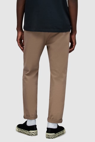 Calças chino skinny - Castanho