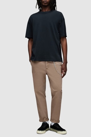 Calças chino skinny - Castanho