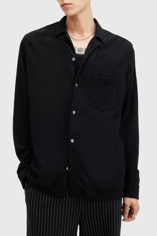 Camisa relaxed - Preto