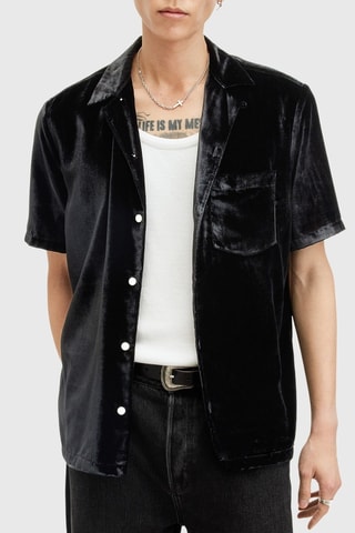 Camisa relaxed - Preto