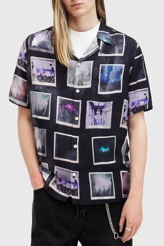 Camisa relaxed Augusta - Preto