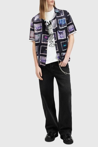 Camisa relaxed Augusta - Preto