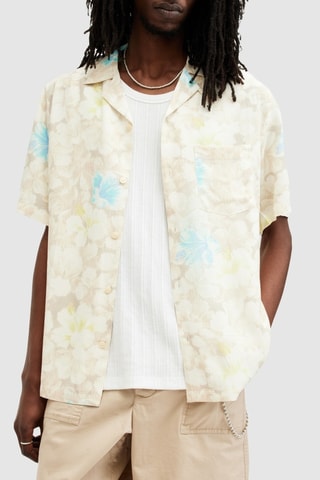 Camisa relaxed Curtis - Bege