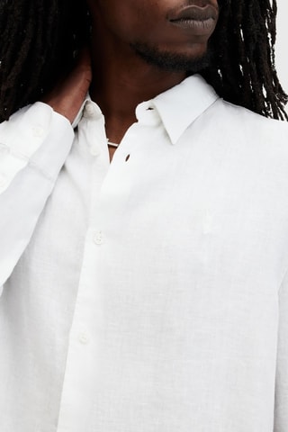 Camisa em linho - Branco
