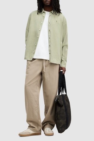 Camisa regular - Verde