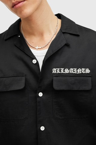 Camisa relaxed - Preto