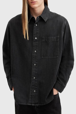 Camisa relaxed - Preto