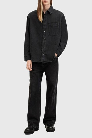 Camisa relaxed - Preto