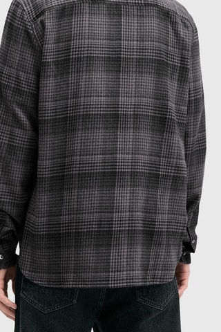 Camisa relaxed em algodão biológico - Cinzento