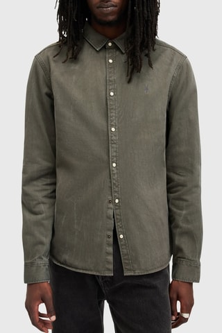 Camisa regular - Verde
