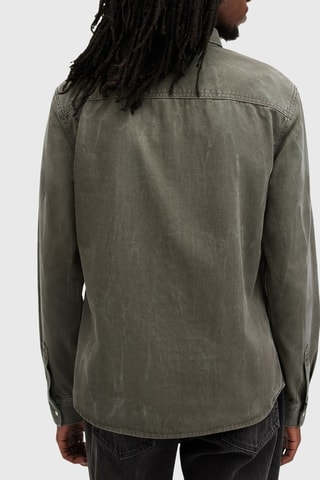 Camisa regular - Verde