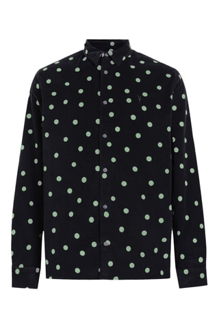 Camisa em algodão biológico - Preto