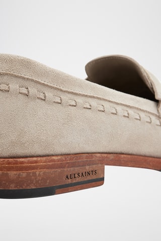 Mocassins de nobuck - Bege