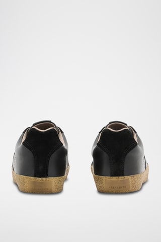Sapatilhas em couro - Preto