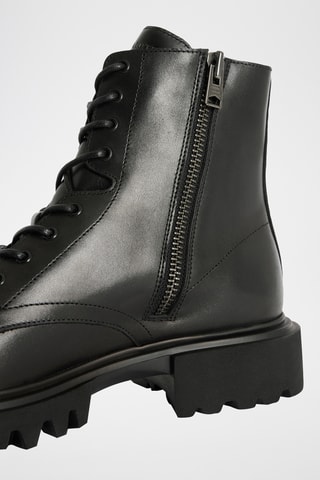 Boots de couro - Preto