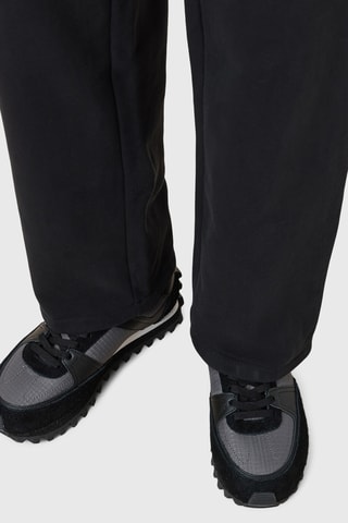 Sapatilhas em nobuck - Preto