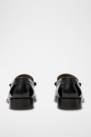 Mocassins em couro envernizado - Preto