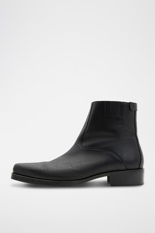 Boots de couro - Preto