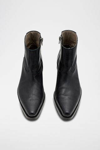 Boots de couro - Preto
