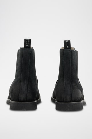 Botins Chelsea em nobuck - Preto