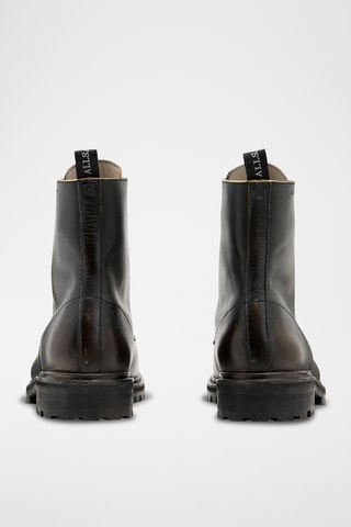 Boots de couro - Castanho-escuro