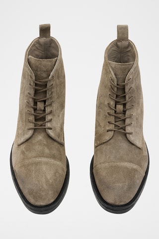 Boots subidas em nobuck - Caqui