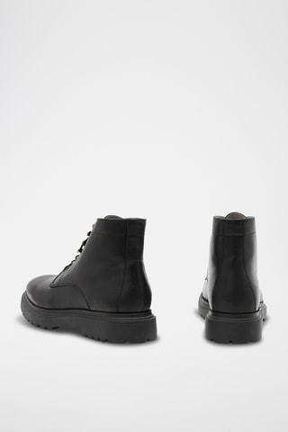 Boots de couro - Preto