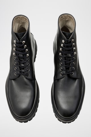 Boots de couro - Preto