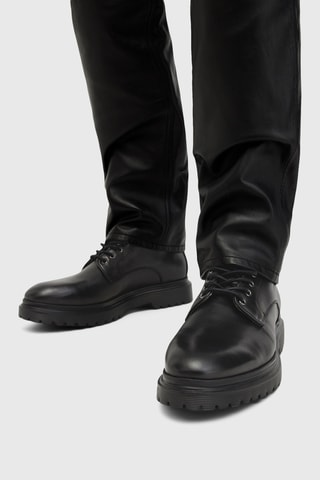 Boots de couro - Preto