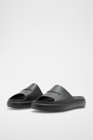 Mules com plataforma - Preto