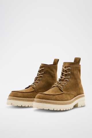 Boots em nobuck - Castanho