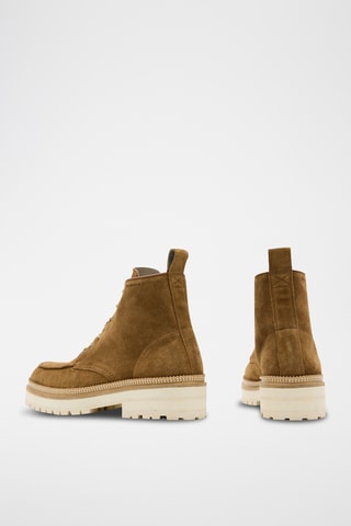 Boots em nobuck - Castanho