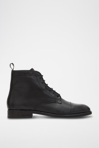 Boots de couro - Preto