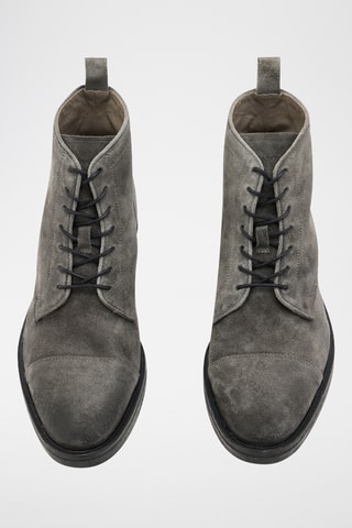 Boots em nobuck - Cinzento