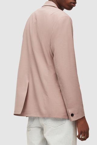 Blazer em lã - Rosa