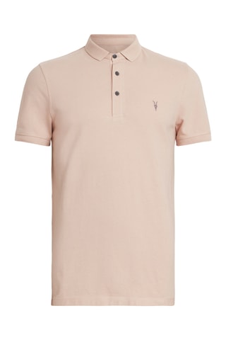 Polo regular en coton biologique - Rose