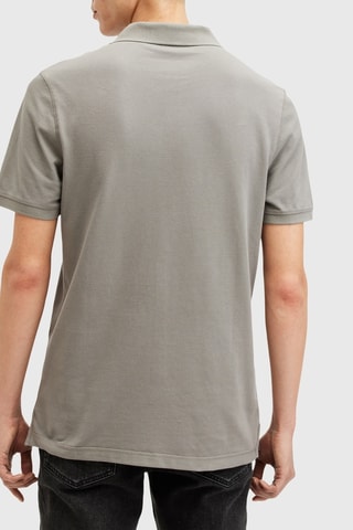 Polo slim en coton biologique - Gris