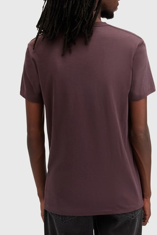 T-shirt slim en coton biologique - Rouge