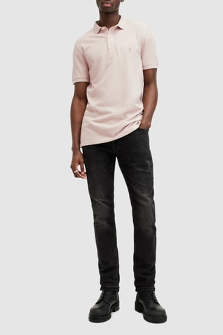 Polo regular en coton biologique Sapphire - Taupe