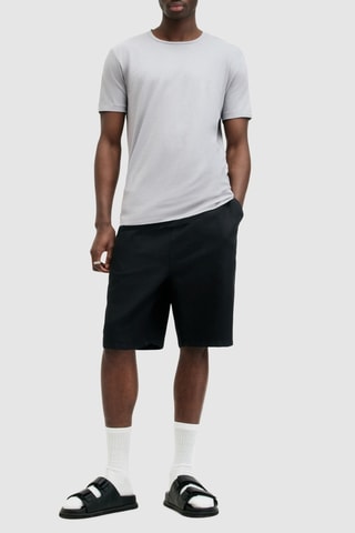 T-shirt slim en coton biologique Osa - Gris clair