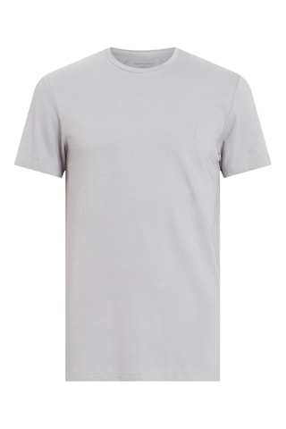 T-shirt slim en coton biologique Osa - Gris clair